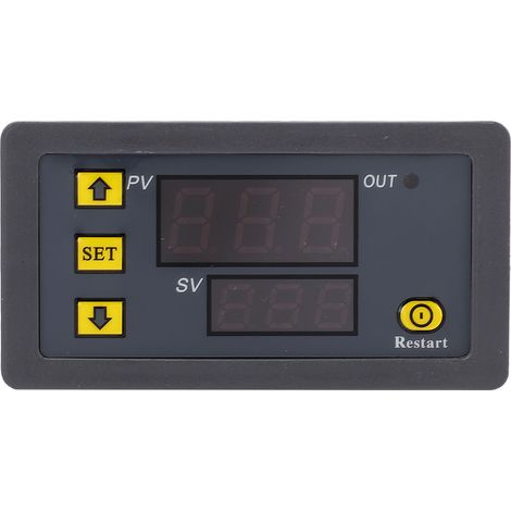 Zeitrelais Mit Großem Display, Op Cl Lop, Unabhängiger Parameterspeicher, Normalerweise Offenes Zeitmodul, 12 V Dc, 240 W