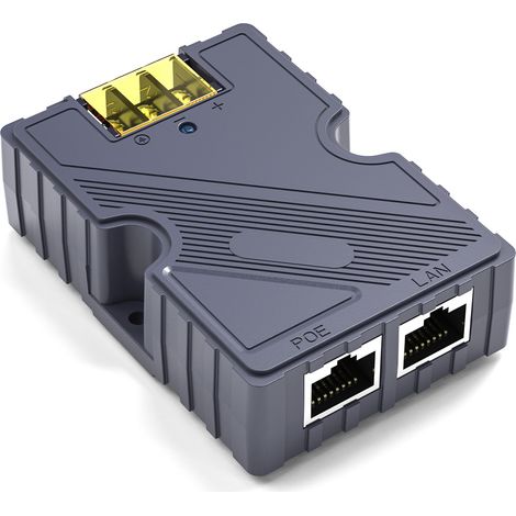 48–57 V 3 A Gigabit-ethernet-poe-injektor, 150 W Abs-passiv-überspannungsschutz Mit Lan Für Starlink-satelliteninternet-kit