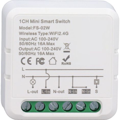 Intelligentes Relais-schaltmodul, Sprachfernbedienung, Wlan-funklicht, Diy, Mit Timerfunktion