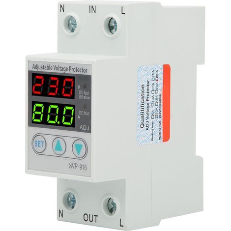 Svp-916 Einstellbares Über- Und Unterspannungsschutzgerät 230 V