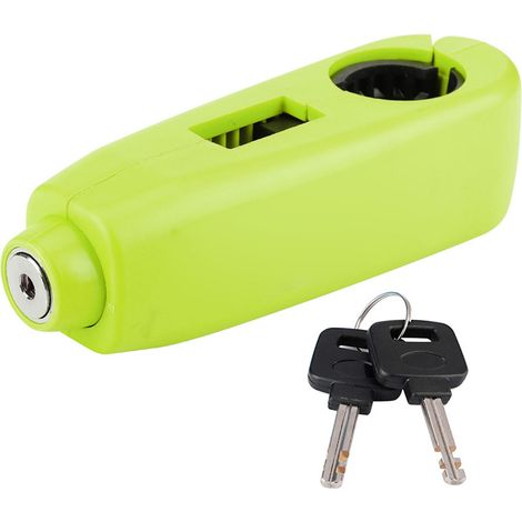 Sicherheitsschloss Für Lenker, Brems-/gasgriff, Universeller Diebstahlschutz Für Motorräder, Roller, Atvs (grün)
