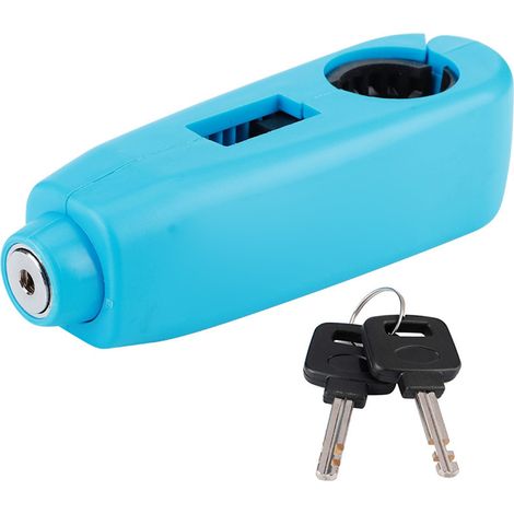 Sicherheitsschloss Für Lenker, Brems-/gasgriff, Universeller Diebstahlschutz Für Motorräder, Roller, Atvs (blau)