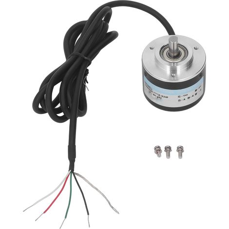 Zweiphasiger Inkrementeller Drehgeber, 50 Mm Außendurchmesser, Schutzart Ip50, Pnp, Dc 5–24 V, 500 Impulse/r