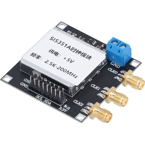Si5351 Taktsignalgeneratormodul, Rauscharme Rechteckwellenfrequenz Für