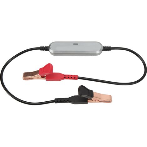 Batterieladetester (6–12 V), Bluetooth 4.0/5.0, Kaltstartstrom (cca) 100–2000, Anlasser- Und Ladesystemanalysator Für Kraftfahrzeuge, Silber