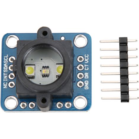 Farberkennungssensor, Elektrisches Zubehör, Leiterplatte, Einstellbare Led-helligkeit, Tcs34725