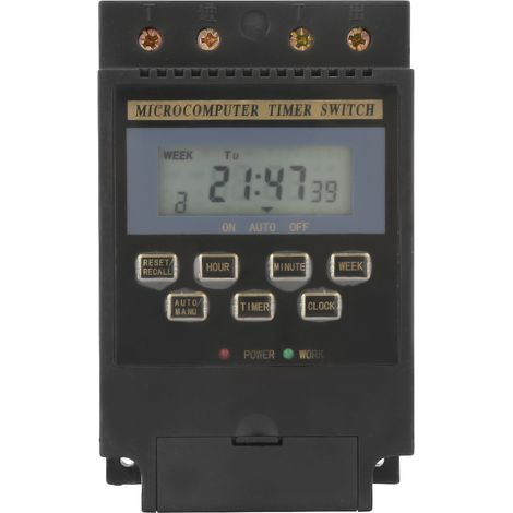 Mikrocomputer-timer, Programmierbare Steuerung, Verschleißfest, Wasserdicht, Praktisch Und Langlebig, Multifunktional Für Industrie, Landwirtschaft Und Haushalt