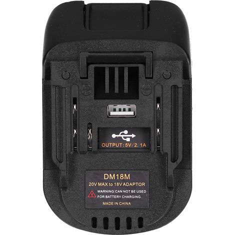 Lithium-batterieadapter, Stromanschluss Mit Usb-ladeschnittstellen-konverter