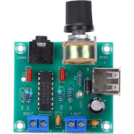 Usb-verstärkerplatinenmodul Mit Integriertem Überhitzungsschutz Pm Cm2038 Dc2-6v