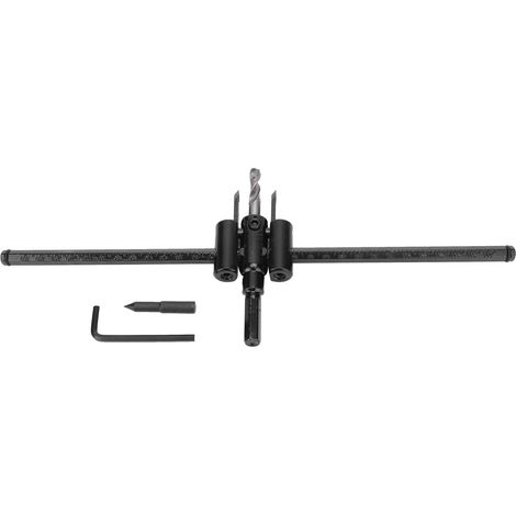 Verstellbares Lochsägen-set, Legierter Stahl, Heimwerkerbedarf, Rundschnitte Für Holz Und Kunststoff, Plattendurchmesser 30–300 Mm