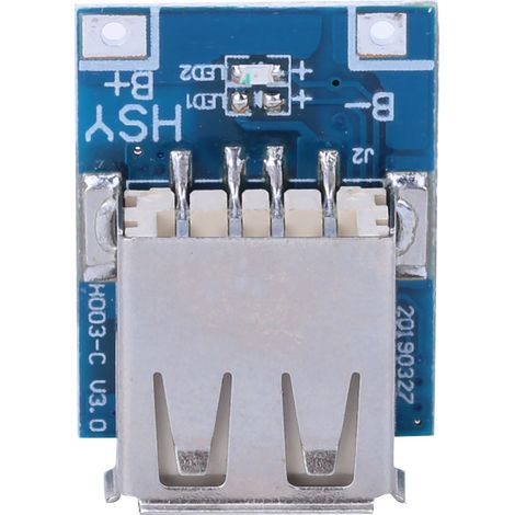10 Stück 5v 1a Boost Lithium-batterie-netzteilmodul Usb-ladeschutzplatine