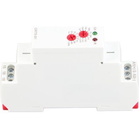 Relaismodul, 35-mm-din-schienenmontage, 10 % Einstellgenauigkeit Für Automatische Steuerung, Gewerbliche Nutzung