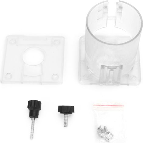 Oberfräse, Transparente Kunststoffbasis, Elektrowerkzeug, Schutzzubehör (standard)
