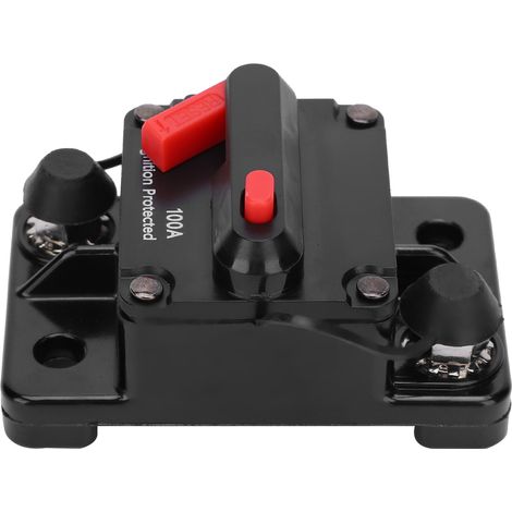 Selbstrückstellender Leitungsschutzschalter, Sicherungshalter, Wasserdichter Automatischer Schalter Aus Rotem Kupfer, Dc12-42v50a