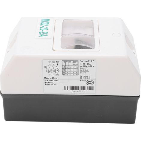 Wasserdichter Motorschutzschalter, Mc02-20-25a 220v/380v Ersatzteil