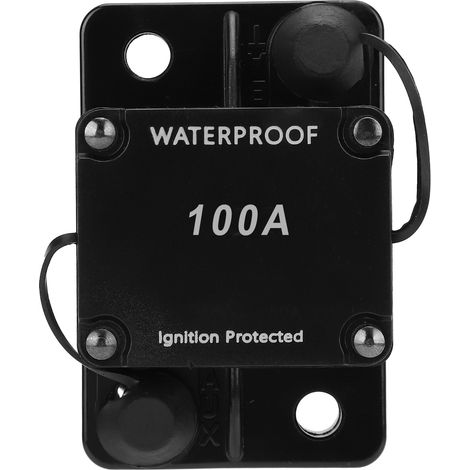 Selbstzurücksetzender Leitungsschutzschalter, Sicherungshalter, Wasserdichter Automatischer Schalter, Dc12-24v Ht-608100a