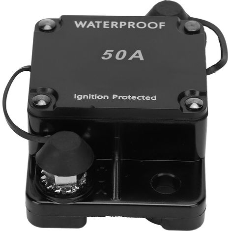 Selbstzurücksetzender Leitungsschutzschalter, Sicherungshalter, Wasserdichter Automatischer Schalter Dc12-24v Ht-60850a