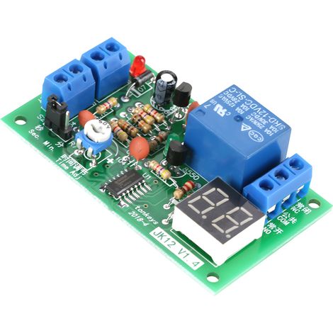 Verzögerungsschaltermodul, 12v Dc-timer Mit Countdown Für Motoren Und Haushalt