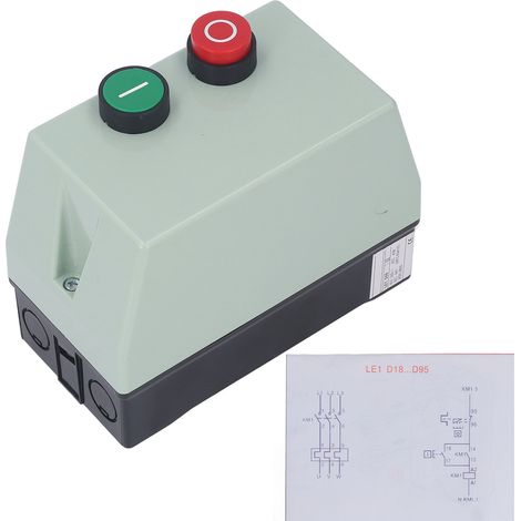 Le1d09m7 Einphasen-magnetmotorstarter-steuerschalter 220 V 230 V 7-10 A