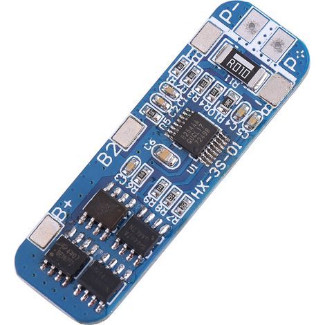 Bms-pcb-schutzplatine Für 18650-serie 3 Lithium-ionen-akkuzellen 11,1 V 12 V 12,6 V (1)