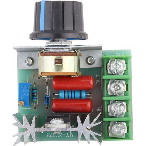Leistungsregler, Hochleistungsthyristor, Geringer Spannungsbedarf, Langlebiger 2000-w-wechselstrommotor-drehzahlregler Für Ohmsche Lasten