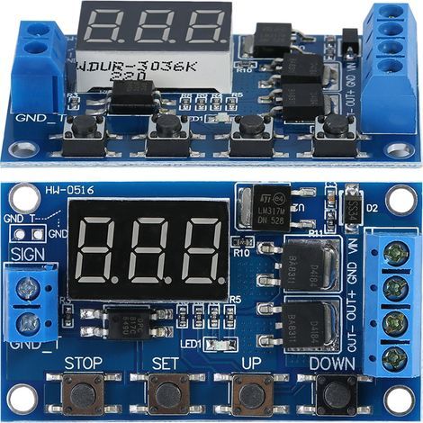 Zeitrelaismodul, Dual-mos 60 34 12 Mm Dc 5v 36v Zur Ansteuerung Von Motorbeleuchtung