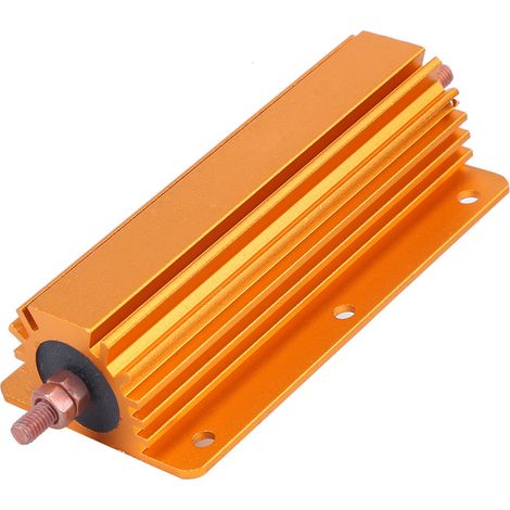 Rx24 200w 1r Widerstand, Gehäuse Aus Vergoldetem Aluminium Für Netzteilsensor, Bühnen-audio