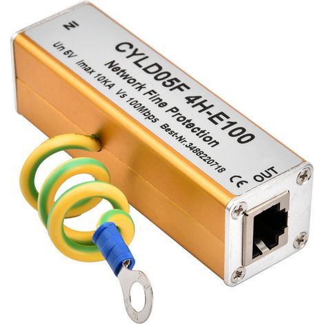 Rj45-auf-rj11-adapter, Ethernet-netzwerk-überspannungsschutz, Überspannungsschutz, Blitzschutz, 5 V