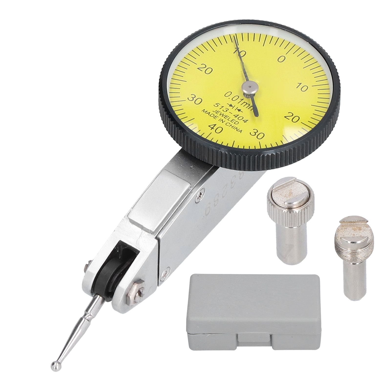 Messuhr 0-0,8 Mm, Hochempfindliches Hebelmessgerät Mit Automatischer Umkehrkontaktierung