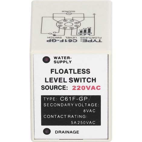 Berm – Schwimmerloser Füllstandsregler, Flüssigkeitsschaltersteuerung, Elektrisches Gerät C61fgp Ac 220v