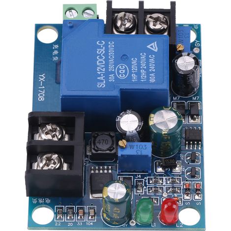 Automatisches 30a 12v Batterieladegerät Mit Laderegler Und Schutzmodul