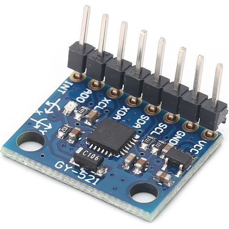 Mpu-6050 Leiterplattenmodul, 3-achsen-gyrosensoren, 6dof-beschleunigungsmesserplatine Gy-521 Für Windows/android