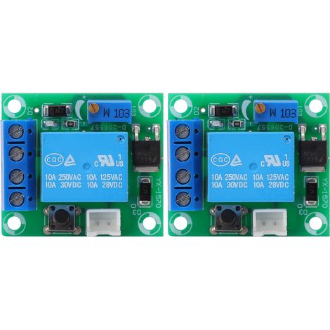 Batterieunterspannungsschutzplatine, 2 Stück, Leiterplatte, 10 Ma 12 V Unterspannungsabschaltmodul