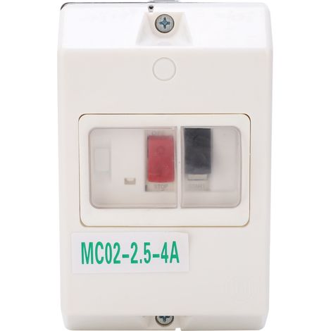 Motorschutzschalter, Wasserdichter Leitungsschutzschalter, Mc02-2.5-4a 220v/380v Schutzschalter