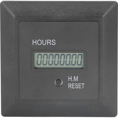 Digitaler Betriebsstundenzähler, Timer, Anzeige 0-999999h 59m Für Industrielle Anwendungen 100-240v Ac