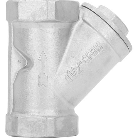 1/2 Zoll Y-förmiges Sieb, Korrosionsbeständiger Edelstahl 304, Für Gewindeleitungen Für Wasser, Öl Und Gas