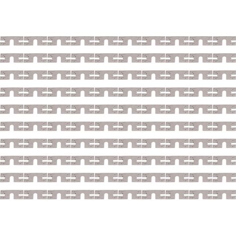 Pv-erdungsleiterverbinder, 100 Stück, Blitzschutzscheibe Für 30x40-nutführungsschiene T