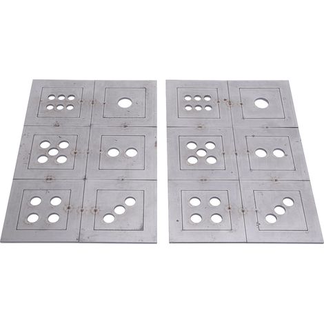 Übungscoupons Für Stahlschweißen, 6-seitiger Würfel, Trainingsplatten Für Metallbearbeitung, Komplettes Set Zur Verbesserung Der Fertigkeiten, 2 Stück