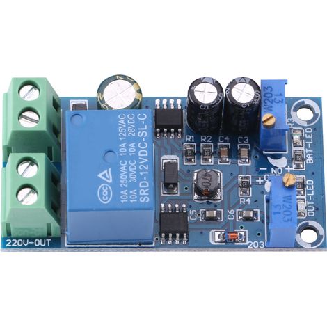 Automatisches 12v-batterieladegerät Mit Laderegler Und Schutzmodul