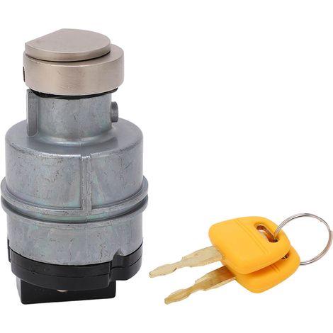 Zündstartschalter Für Bagger, Ersatzstarter Mit Hochbelastbarem Rotem Kupferkontakt Für Kobelco Sk 8