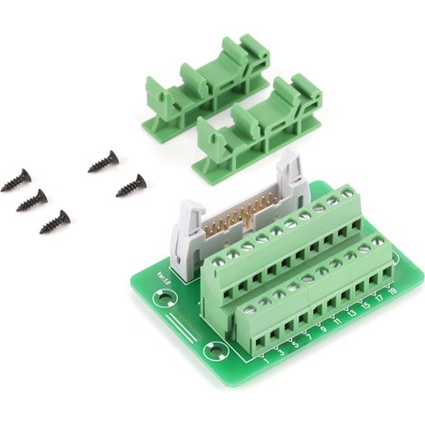 Plc-breakout-board, Din-schienen-schnittstellenmodul, Leiterplattenhalter, Hochwertiger Safe Mit 15/32/35 Mm Montagebreite