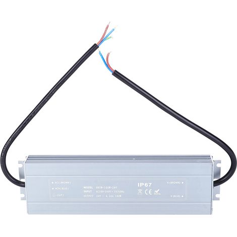 Hruw-100w-24v Ip67 Wasserdichter Led-treiber-transformator-netzschalter 100-240vac
