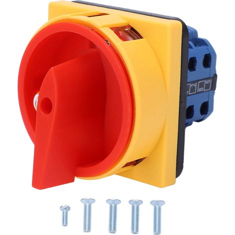 Drehschalter, Universalwähler, Dc 240 V, Ac 440 V, 20 A Abschaltstrom