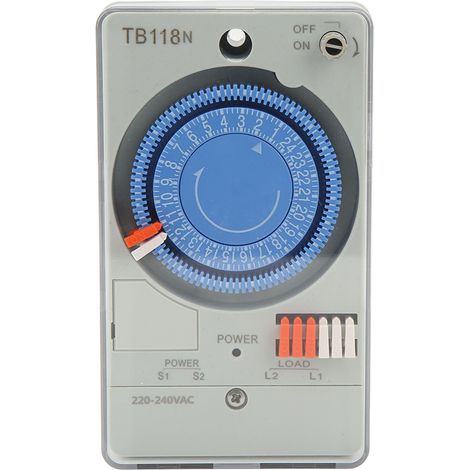 Mechanischer Timer, Programmierbarer Timer, Störungsfrei, Für 220-240v Straßenbeleuchtung