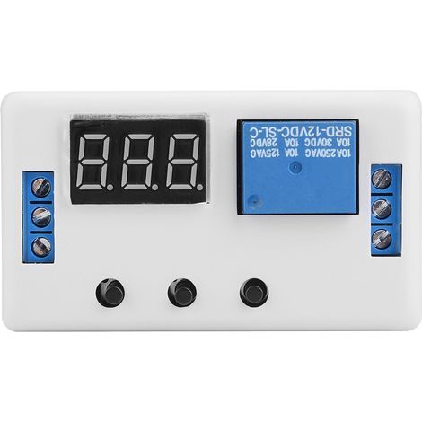 12v Einstellbares Zeitrelais-automatisierungssteuerungsmodul Mit Led-anzeige