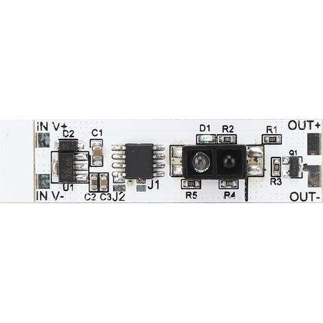 Infrarot-reflexionssensor-schaltmodul Mit Manueller Scanfunktion Für Dc5v-12v Led-schrankbeleuchtung