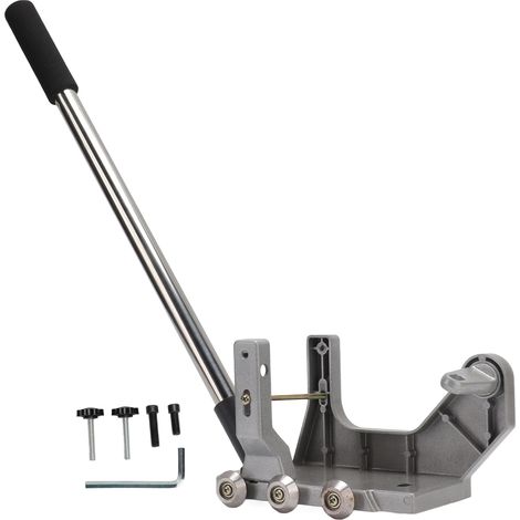 Fugenreinigungsständer, Silberfarbene Aluminiumlegierung, Verstellbarer Ständer Für Fugenreinigungsmaschinen Zur Dekoration