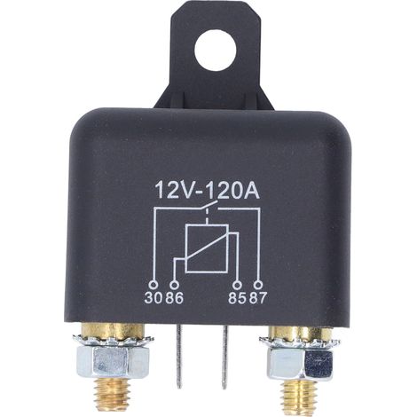 2,4-w-120-a-kfz-anlasserrelais, 4 Pins, Öffnerkontakt, Messingspule, 12-v-hochleistungsschalter