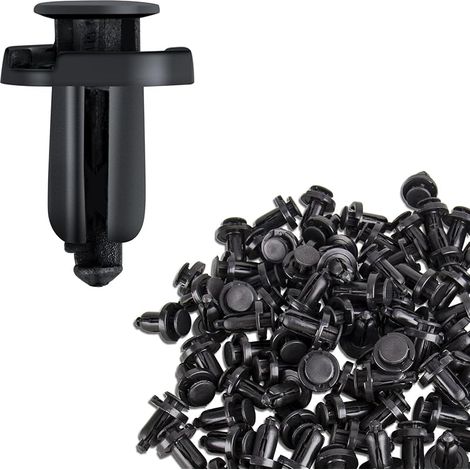 100 Stück 10 Mm Kunststoff-nietclips Für Autos, Befestigungsclips Für Autos, Türclips Für Autos, Karosseriebefestigungen Für Autotürverkleidungen
