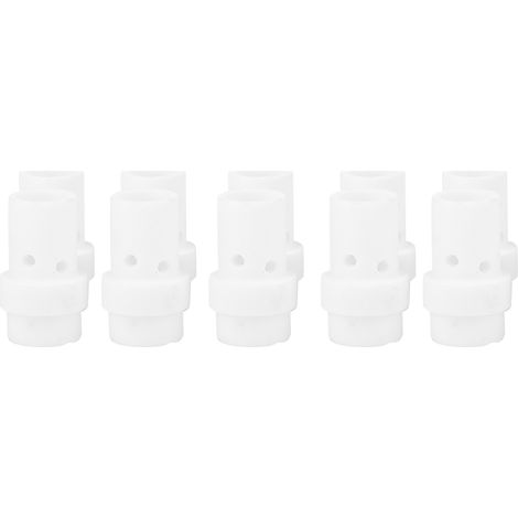 Akozon 10er-pack Mig/mag Keramik-gasdiffusoren - Mit Schweißring - Zubehör Für 36kd Schweißbrenner